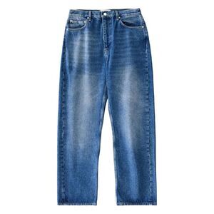 Studio Nicholson Blue Denim - Straight-Leg Jeans Women